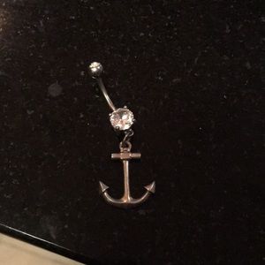 Anchor Belly ring